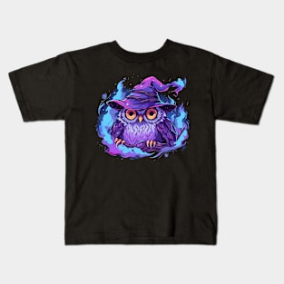 wizard owl Kids T-Shirt